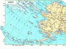 Подробная карта аляски на русском языке Показать на карте где находится аляска